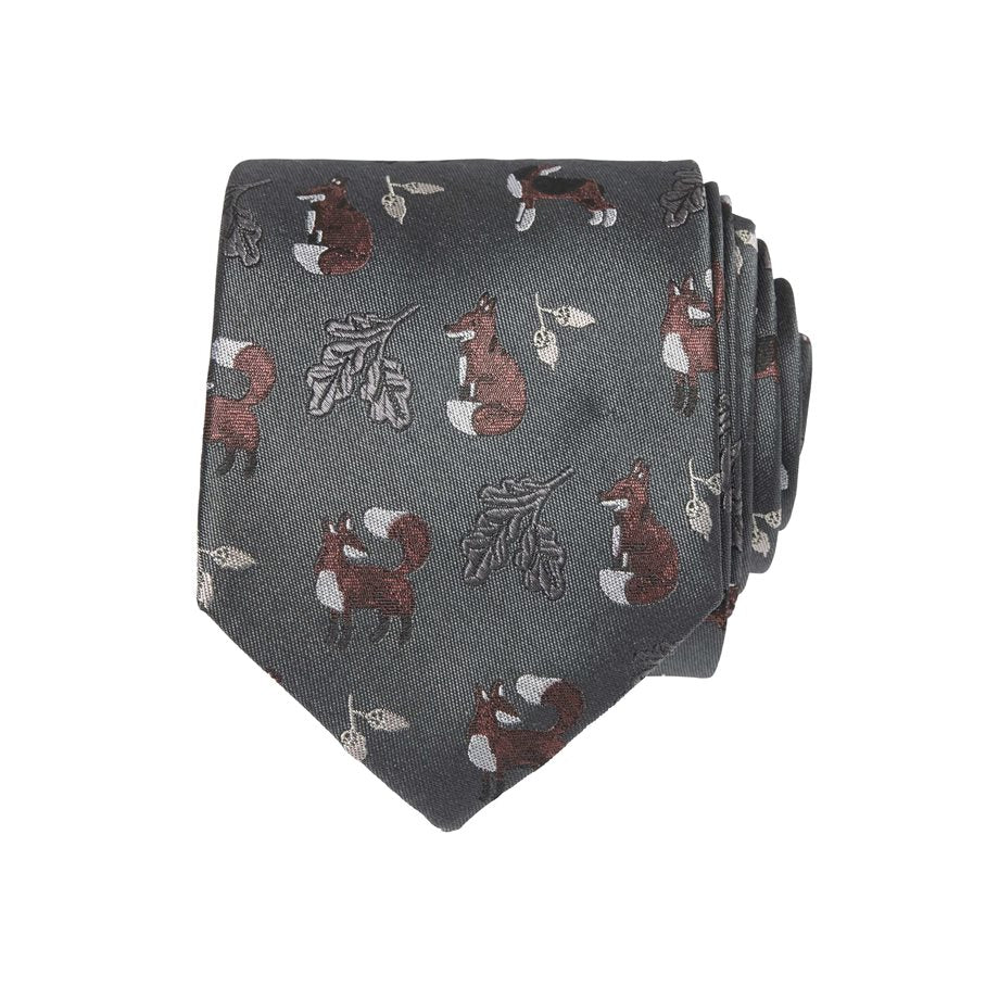 Beagle Silk Tie BEAGLE GREEN / EN STL