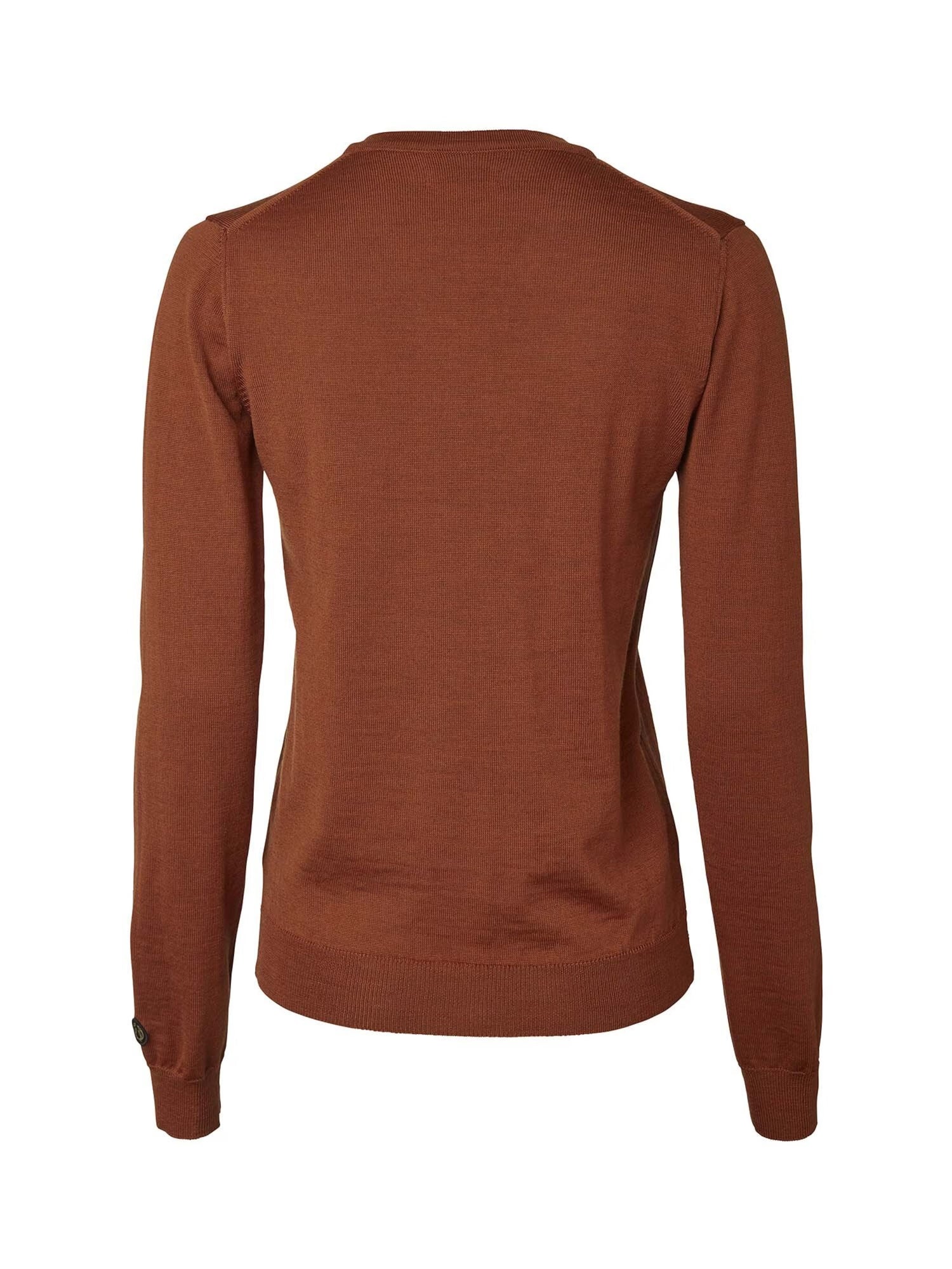 Blaise V-Neck Merino Pullover Women AMBER / 42W