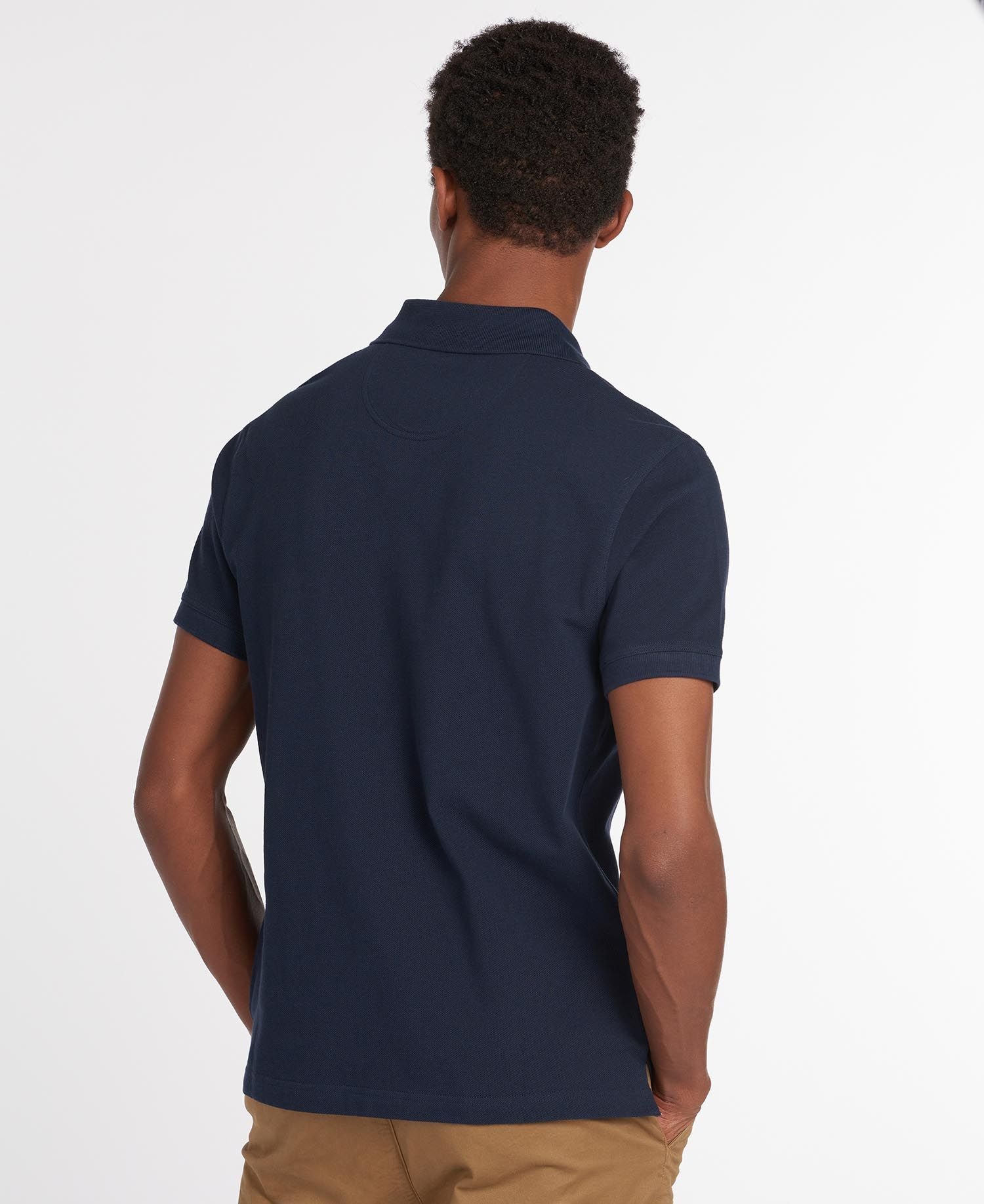 Tartan Pique Polo Men NEW NAVY / M