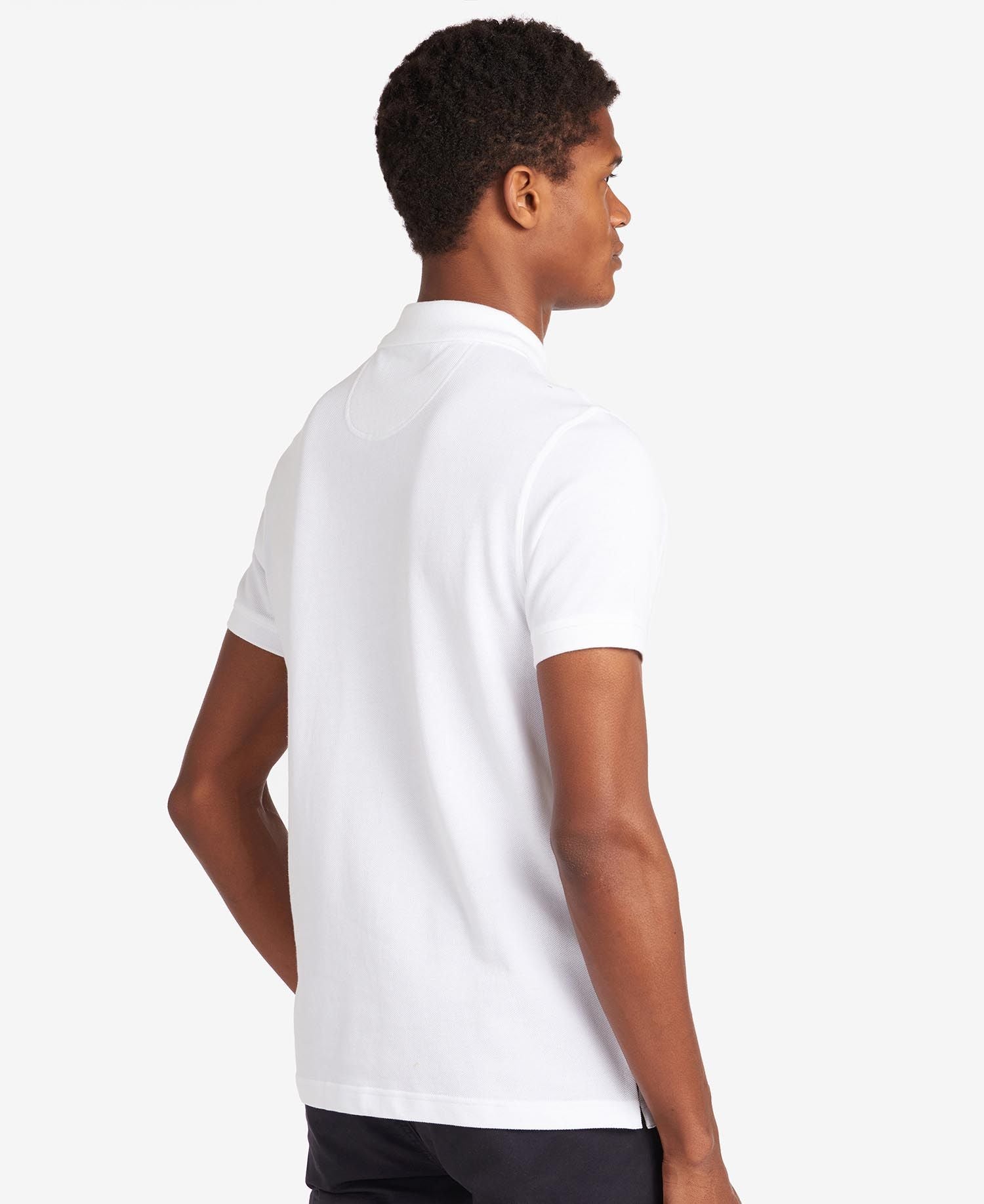 Tartan Pique Polo Men WHITE/DRESS / XXXL