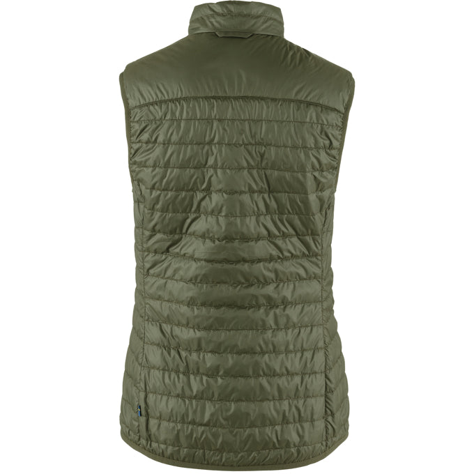 Abisko Womens Padded Vest LAUREL GREEN / L