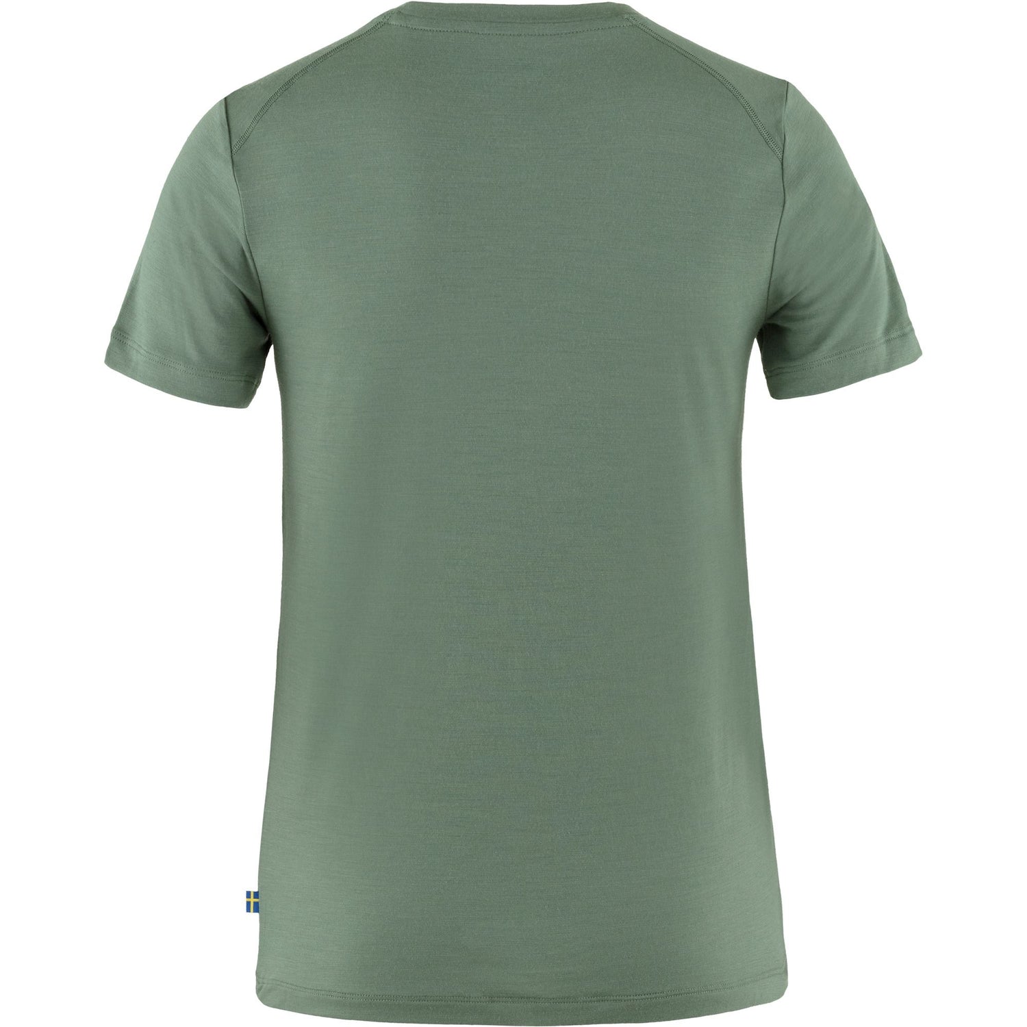 T-shirt Abisko Wool Fox Womens SS PATINA GREEN/TERACOTTA BROWN / M