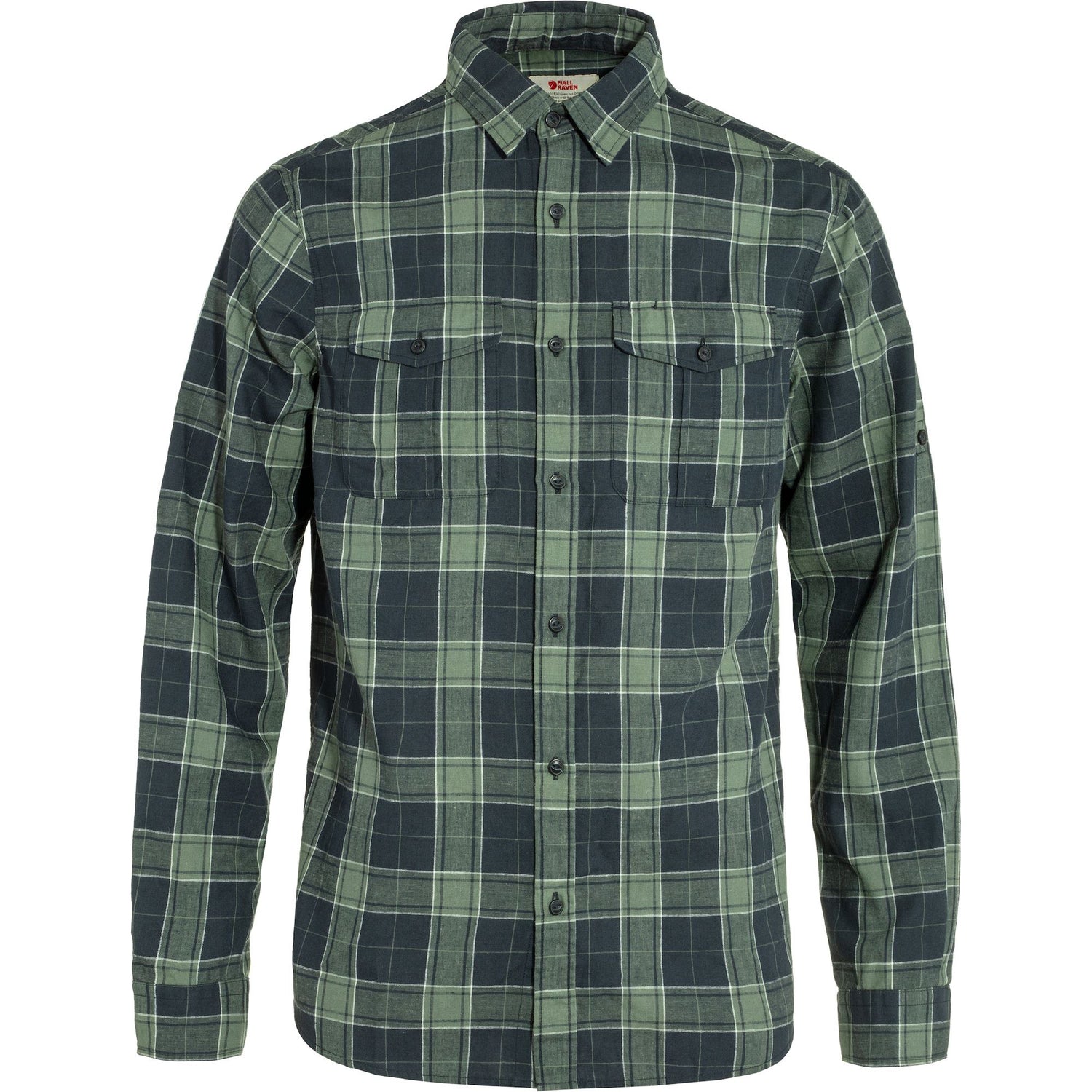 Övik Travel Shirt LS Men PATINA/GREEN / XXL