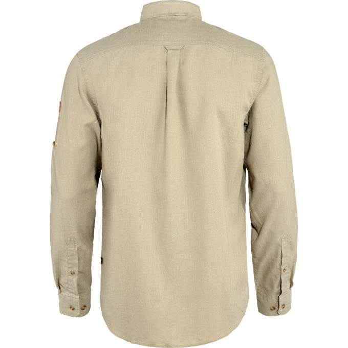 Övik Travel Shirt LS Men SAND STONE / M