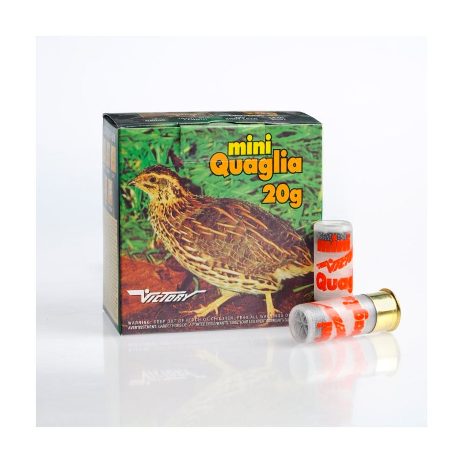 12 Gauge Mini Quaglia 20 g 12 / 25 ST / NO12 1,5MM