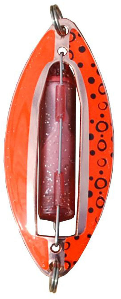 Rödingblänke Muskus COPPER/SILVER/RED / 81 MM