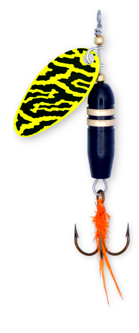 Spinnare GUL / SVART / 18 G