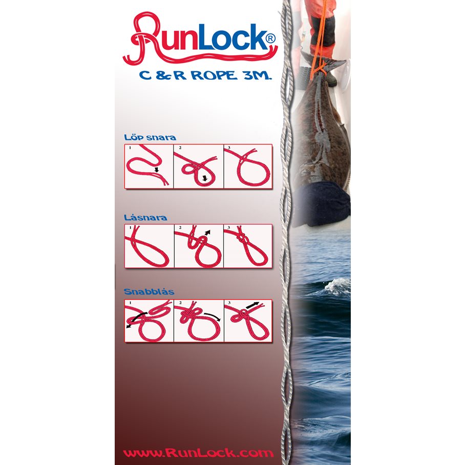 Catch & Release vid upptagning av fisk nr 12 ORANGE / 3 M