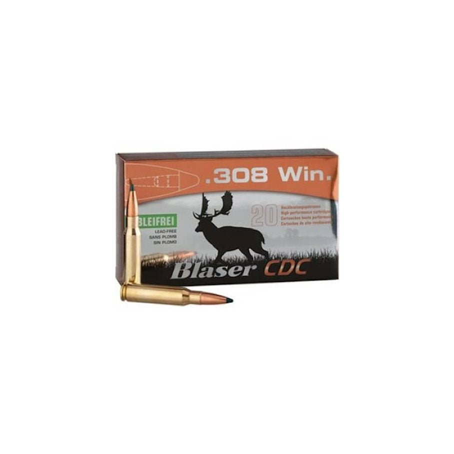 CDC - Blyfri .308 WIN / 160 GR / 10.4 G / 20 ST
