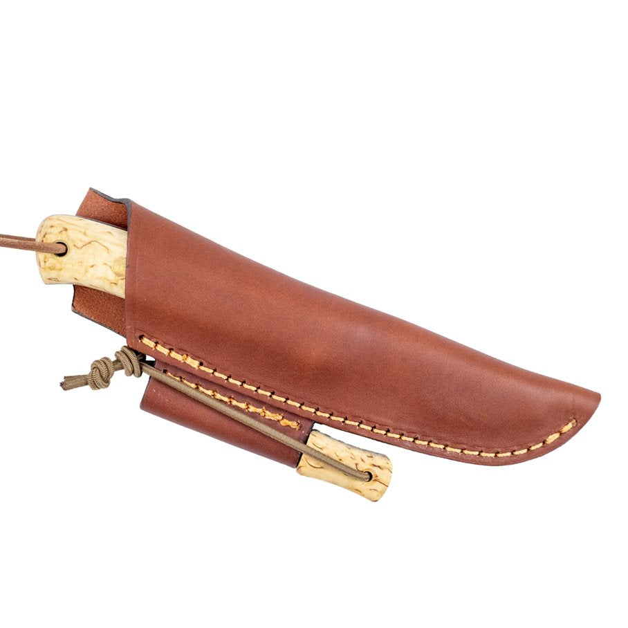 Woodsman Knife Masurbjörk Med Eldstål EN STL