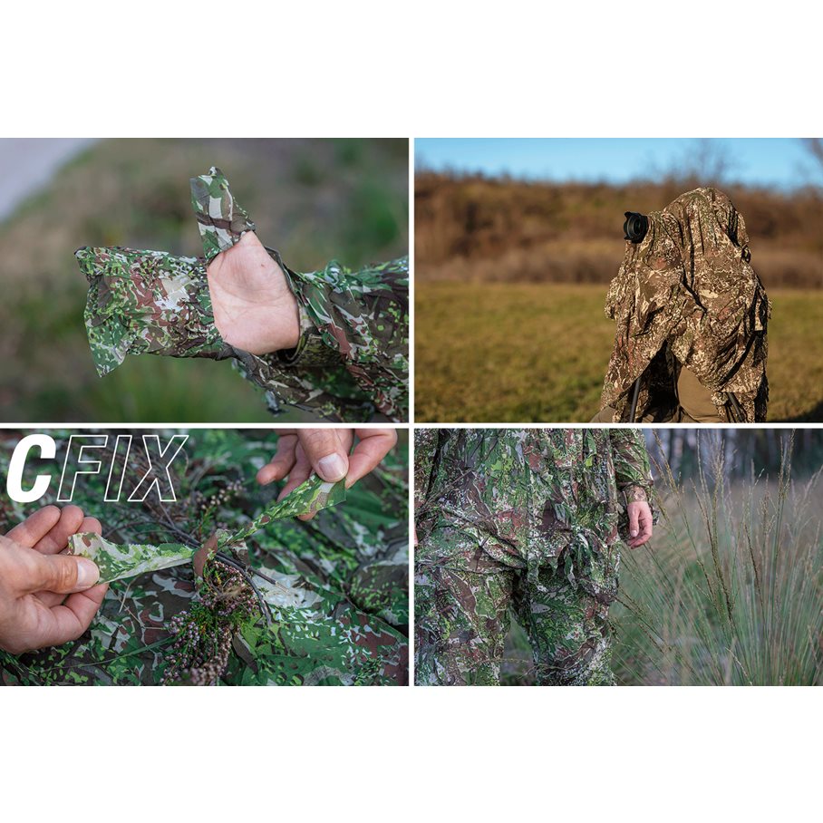 Ghost-Hoodie CONCAMO GRÖN / EN STL