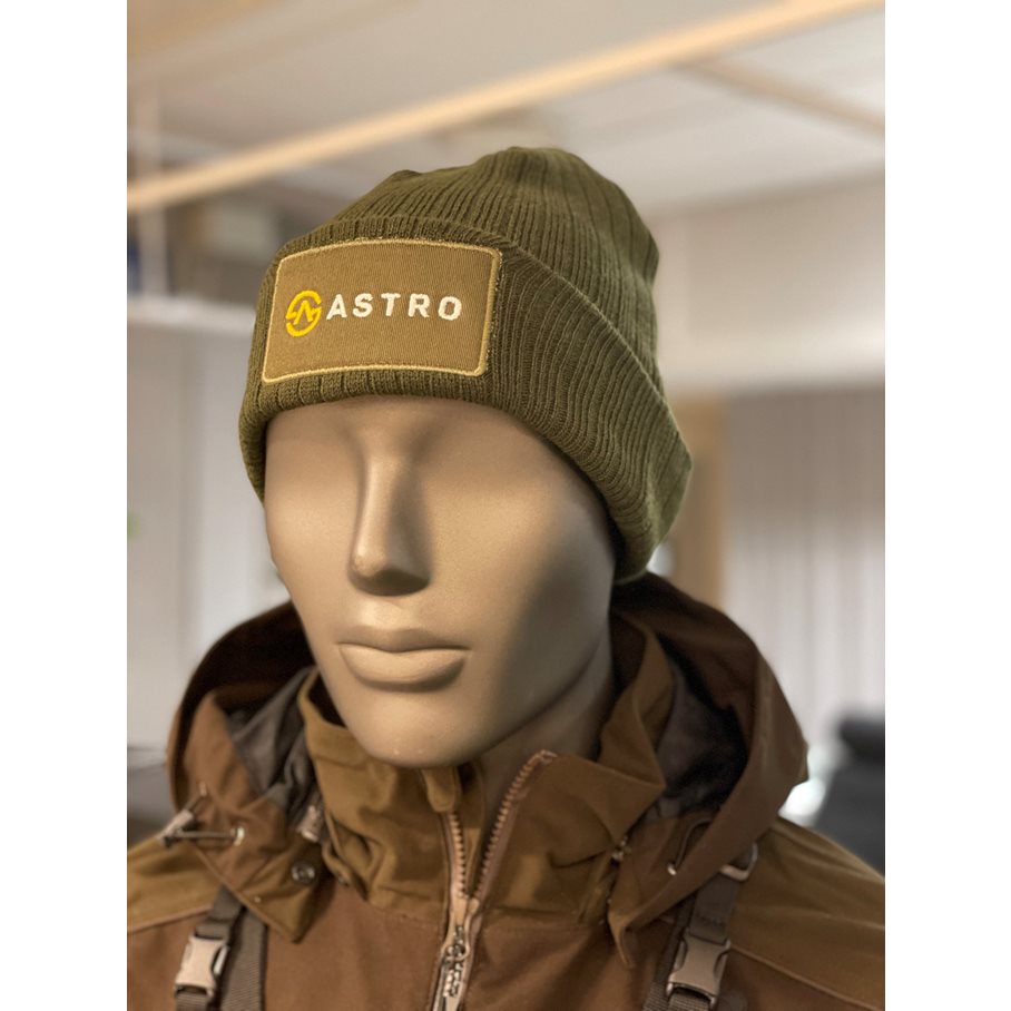 Astromössa i funktionsmaterial med Astro Sweden Logga GRÖN / EN STL