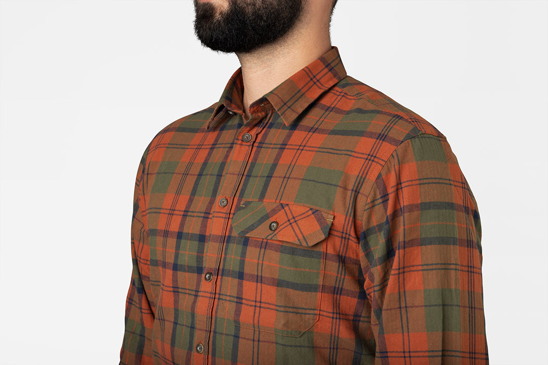 Highseat Skjorta TIMBER CHECK / XL