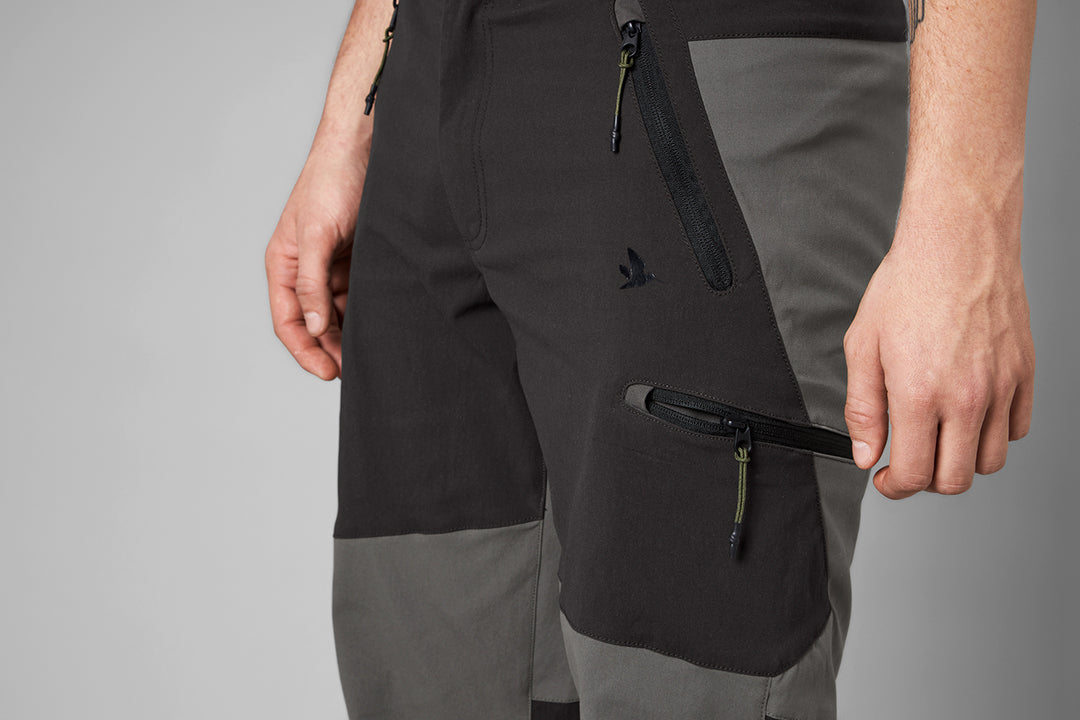 Outdoor Stretch Byxor BLACK/GREY / 50