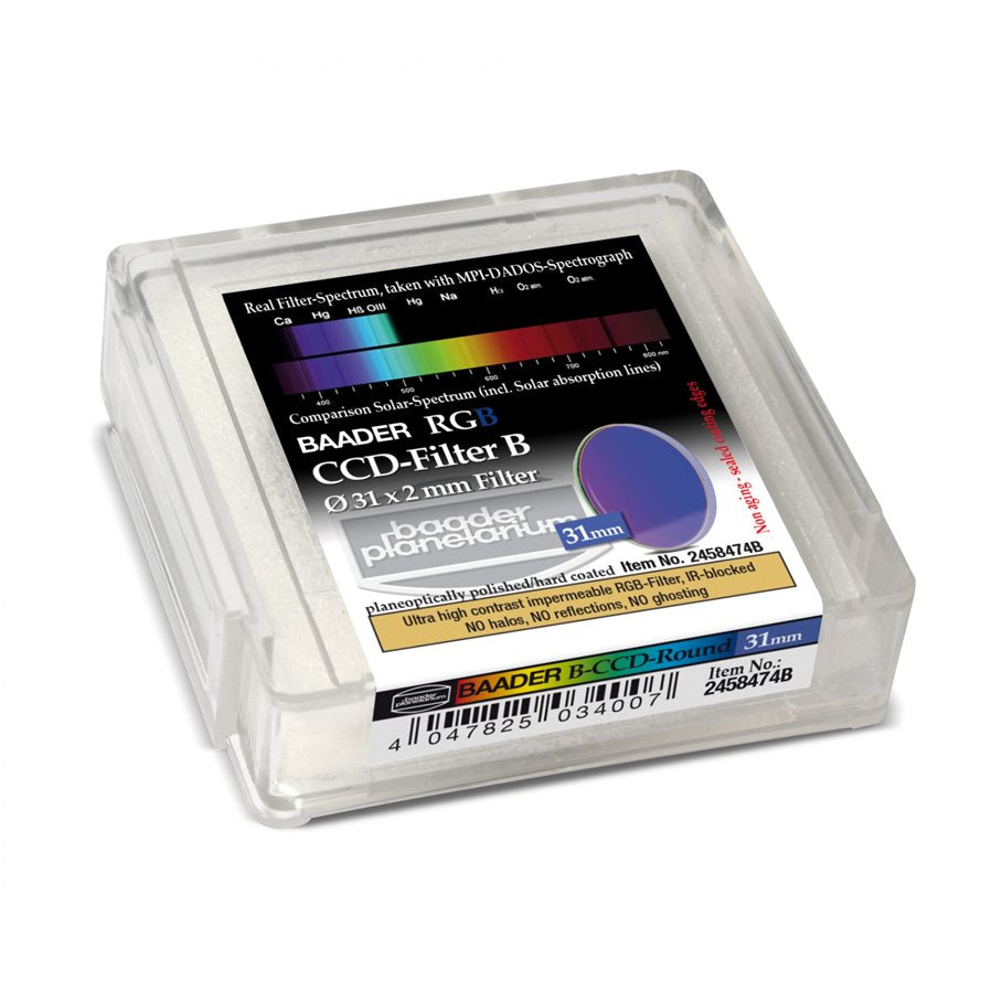 RGB Filter BLÅTT / 31 MM OMONTERAT