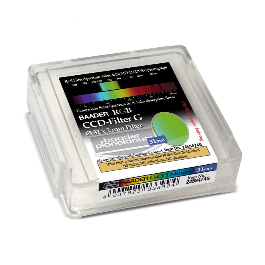 RGB Filter GRÖNT / 31 MM OMONTERAT