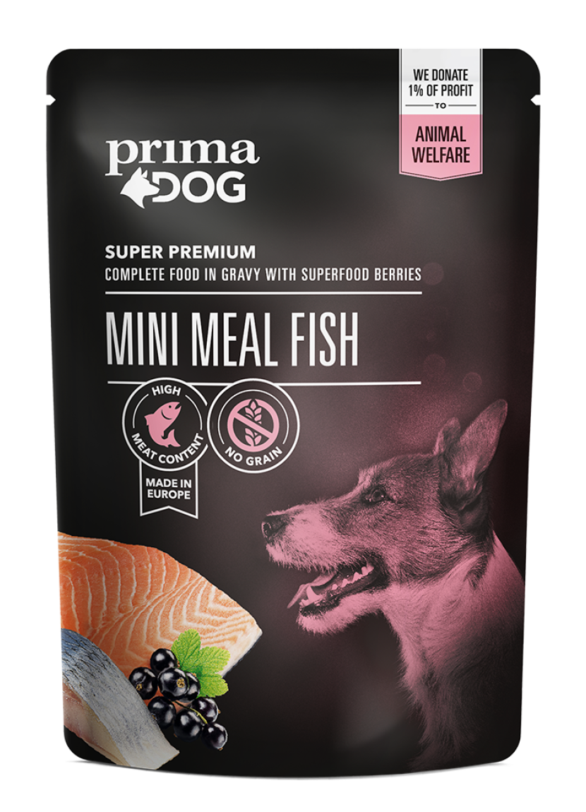 Mini Meal 85 gr olika smaker SORT FISK & MÄNGD 85 G