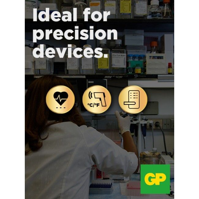 Ultra Plus Alkaline AA-batteri, 15AUP/LR6, 4-pack GUL/VIT / EN STL