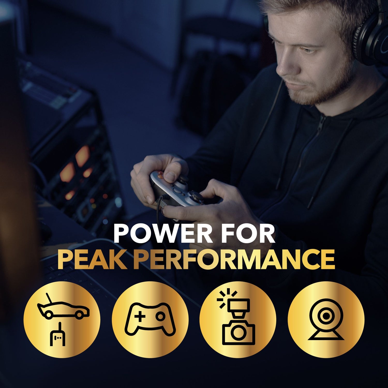 AA-litiumbatteri 1.5V, 15LF-2U4, 4-pack SVART / EN STL