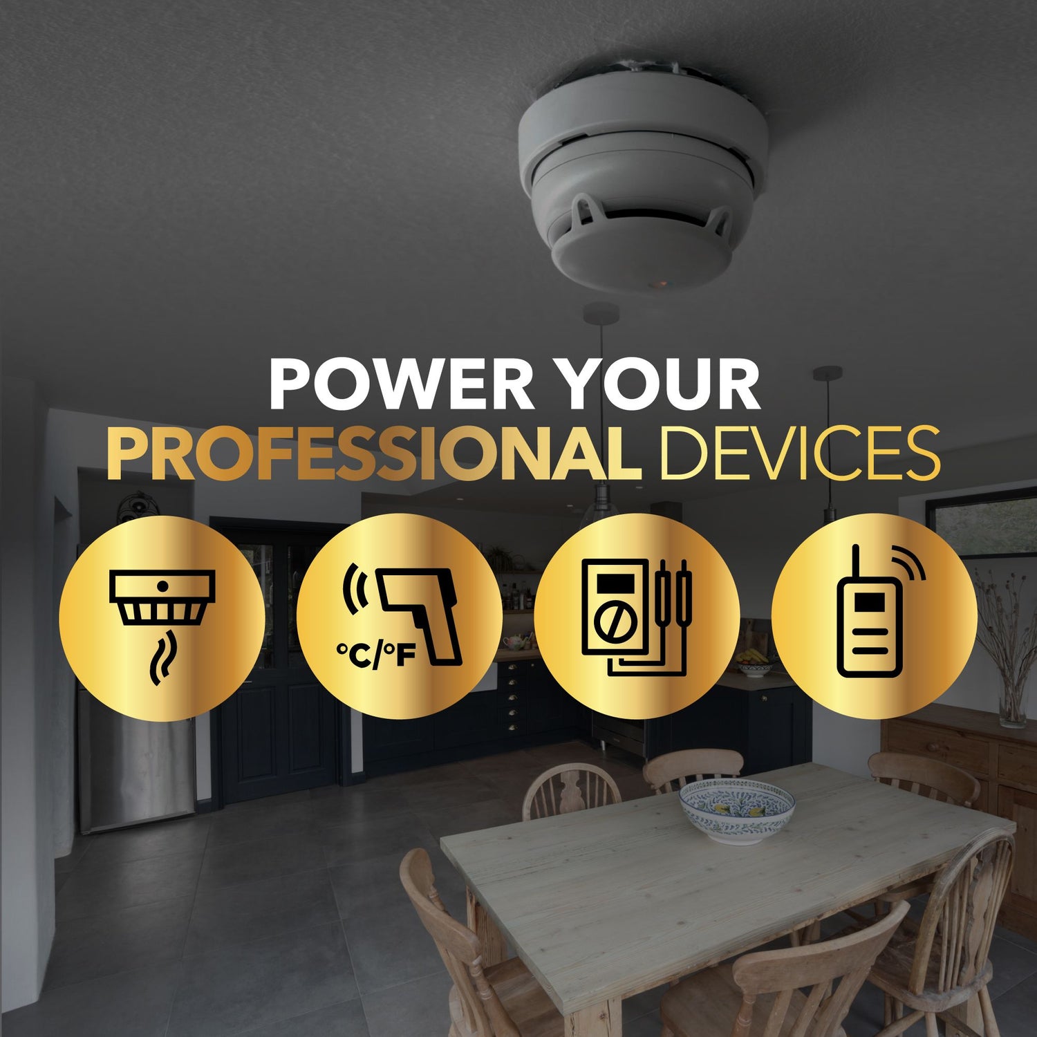 9V lithiumbatteri CRV9SD-2U1, 1-pack SVART / EN STL