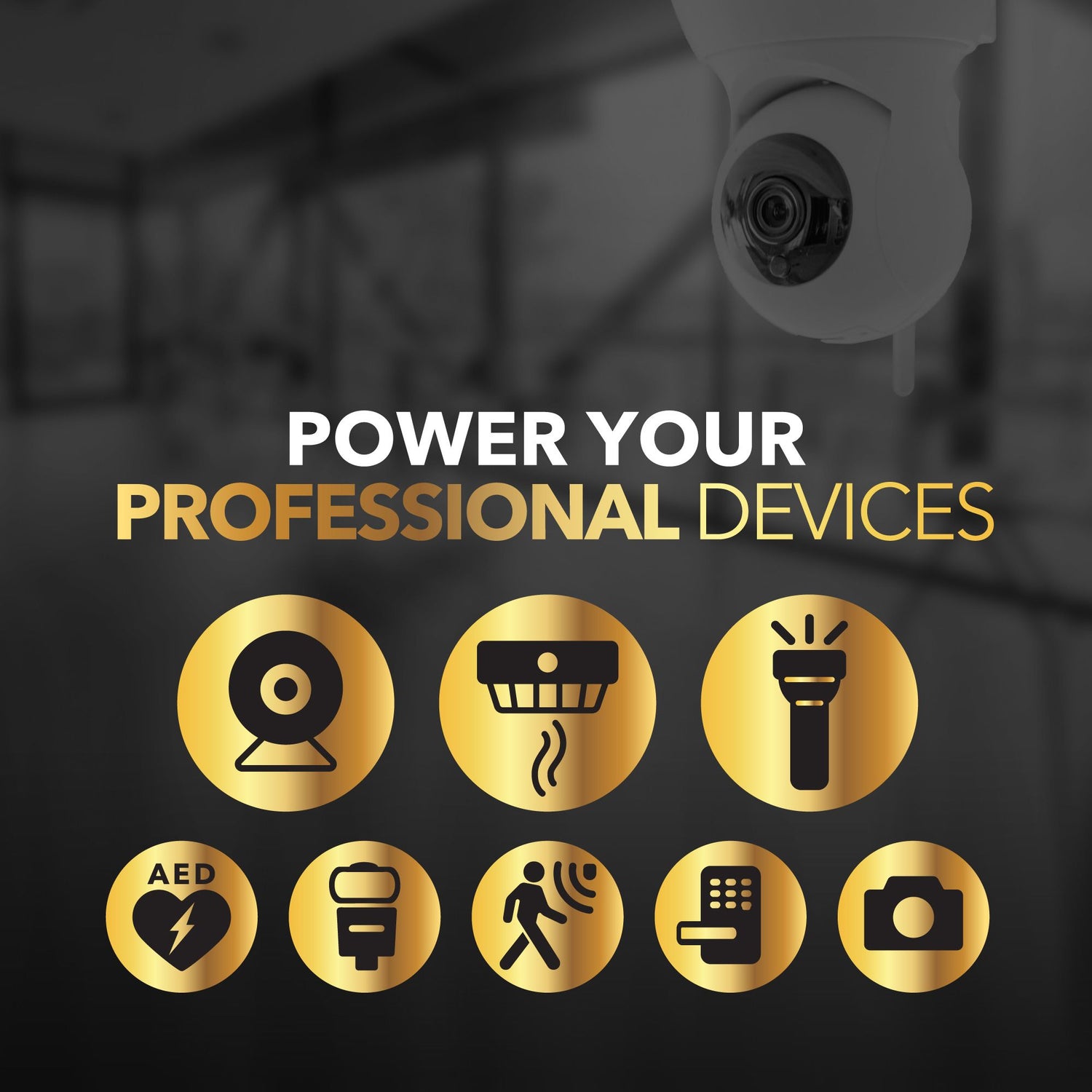 Pro Lithiumbatteri, CR123A, 1-pack SVART / EN STL