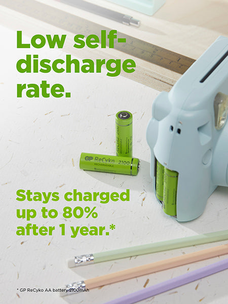 ReCyko AAA-batteri, 950mAh, 4-pack GRÖN / EN STL