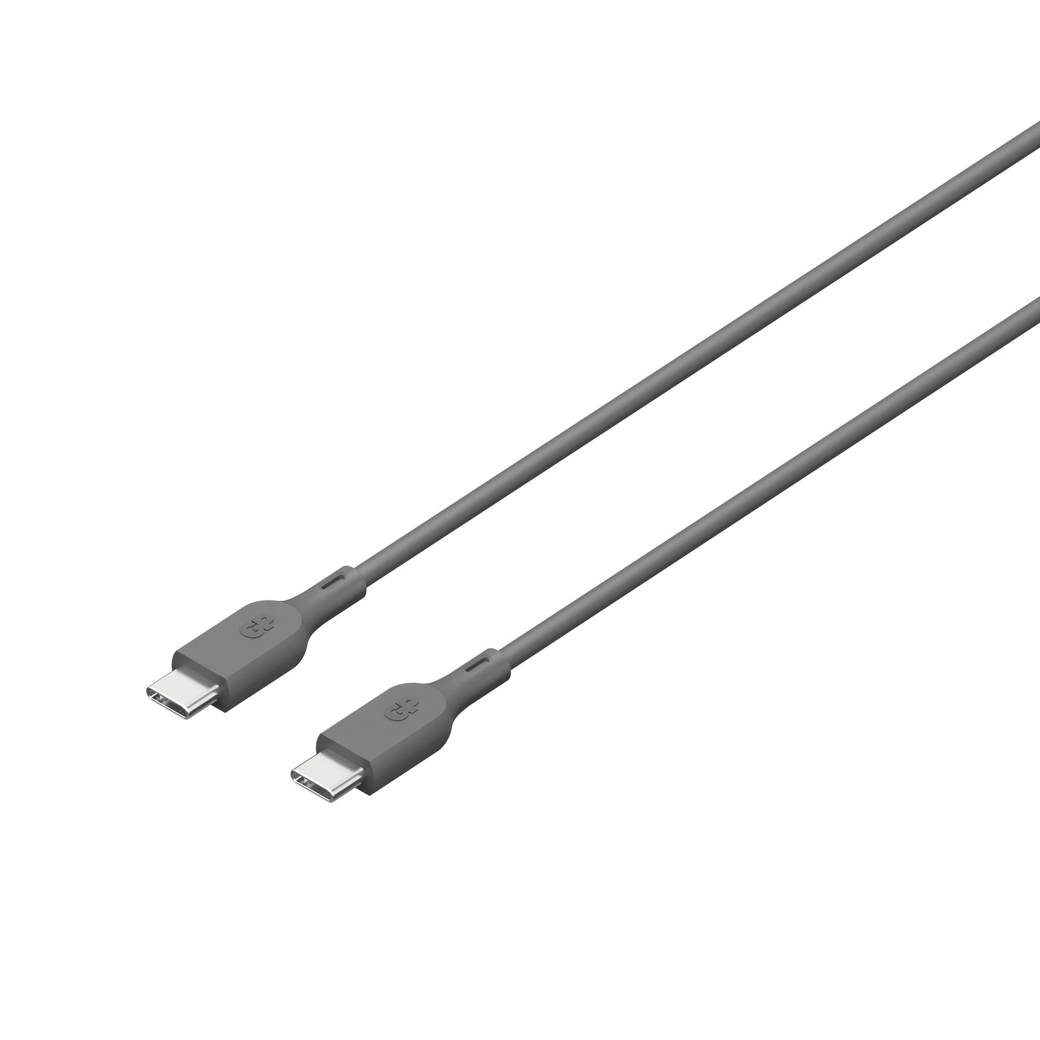 Essential USB-kabel CC1P, USB-C till USB-C, 60W 1 meter GRÅ / 1 M