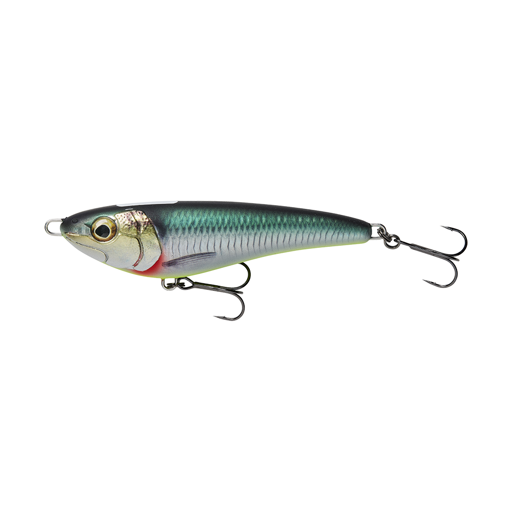 Freestyler V2 85 gram GREEN SILVER / 16 CM
