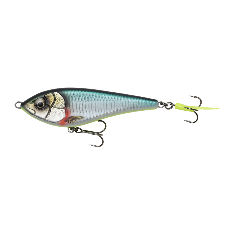 Deviator Swim 70g Jerkbait GREEN SILVER / 14 CM