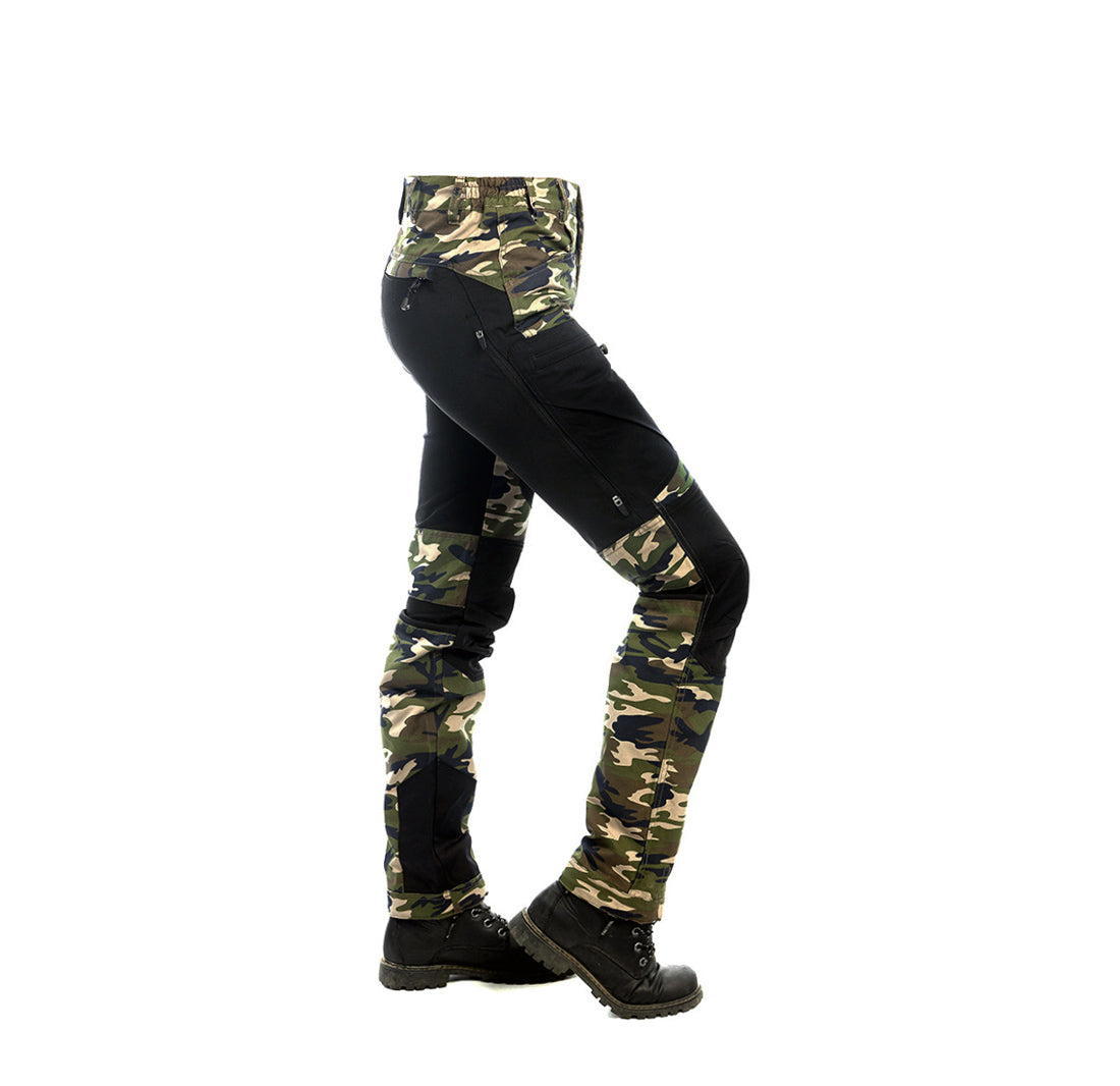 Active Stretch byxa Dam CAMO / 40