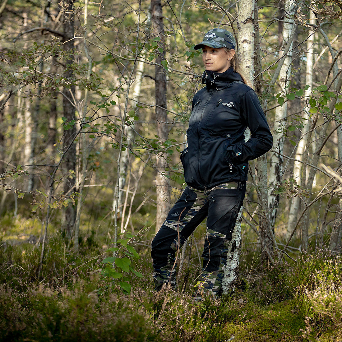 Active Stretch byxa Dam CAMO / 44