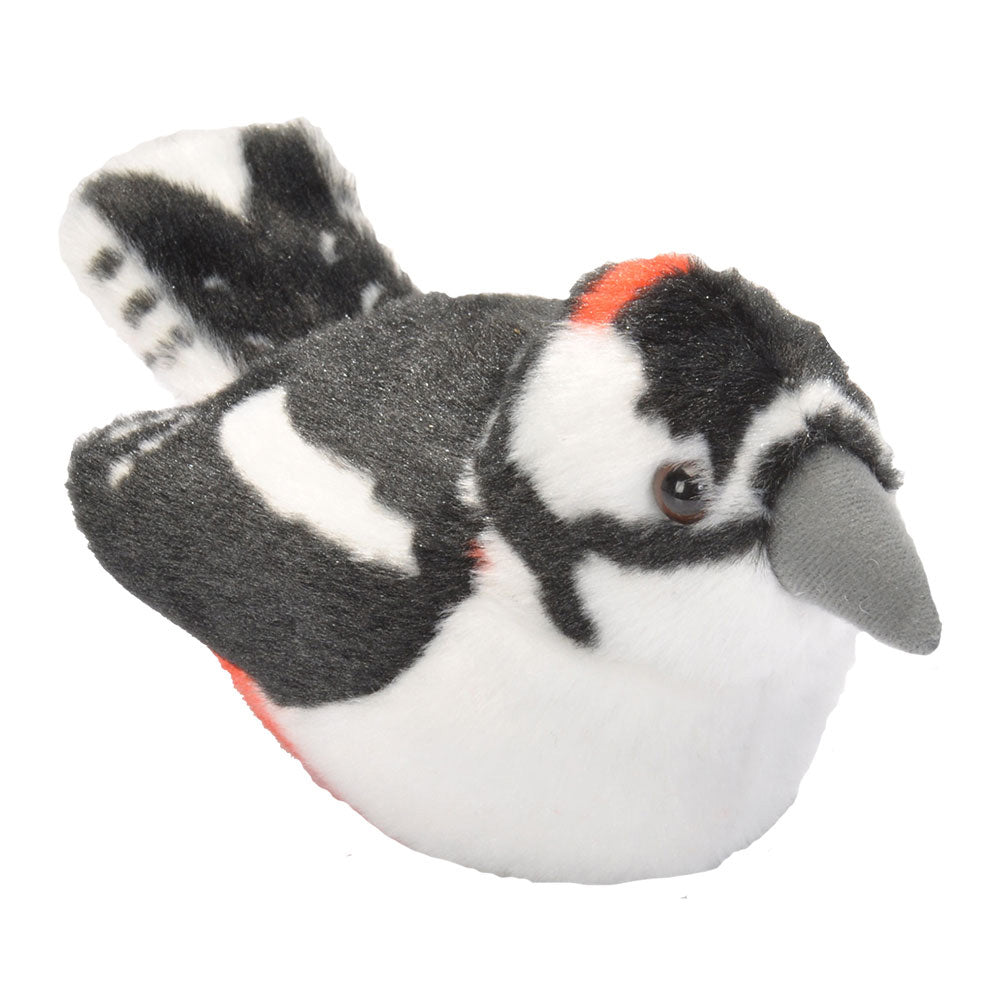 Mjuka fåglar med autentiska ljud HACKSPETT