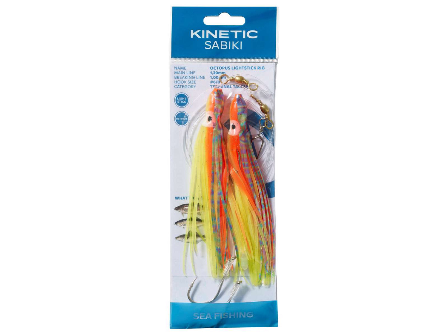 Kinetic Octupus Lightstick YELLOW / 6/0