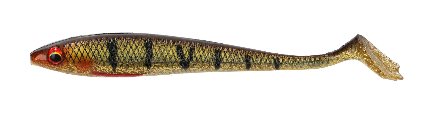 Duckfin Shad 9 cm GOLD PERCH / 9 CM