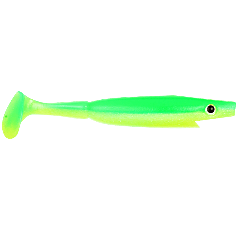 Piglet Shad 10 cm 7 gram, 6-pack LIMETREUSE / 10CM/7G