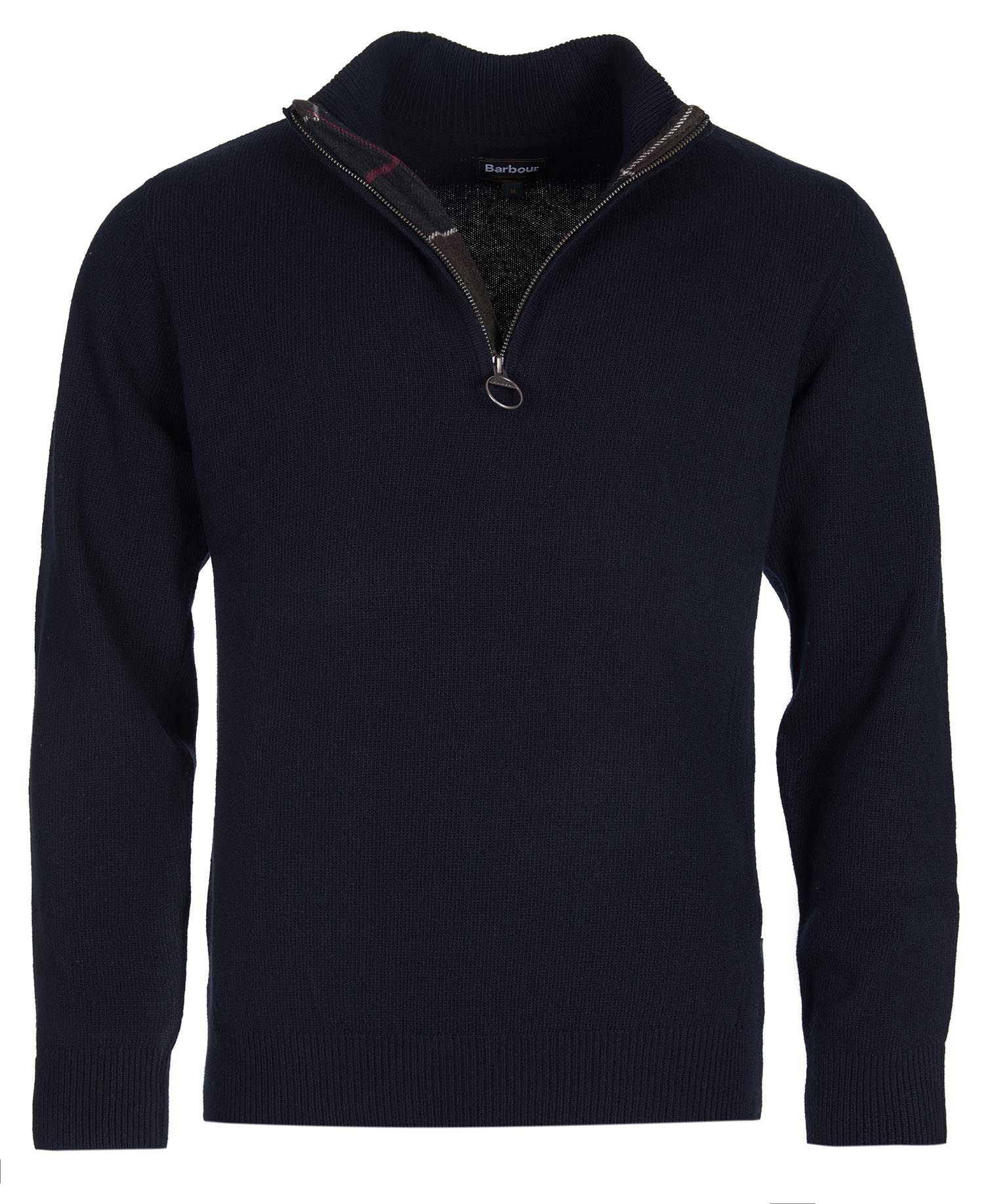 Holden Half Zip, Herr - Stickad tröja NAVY / XXL