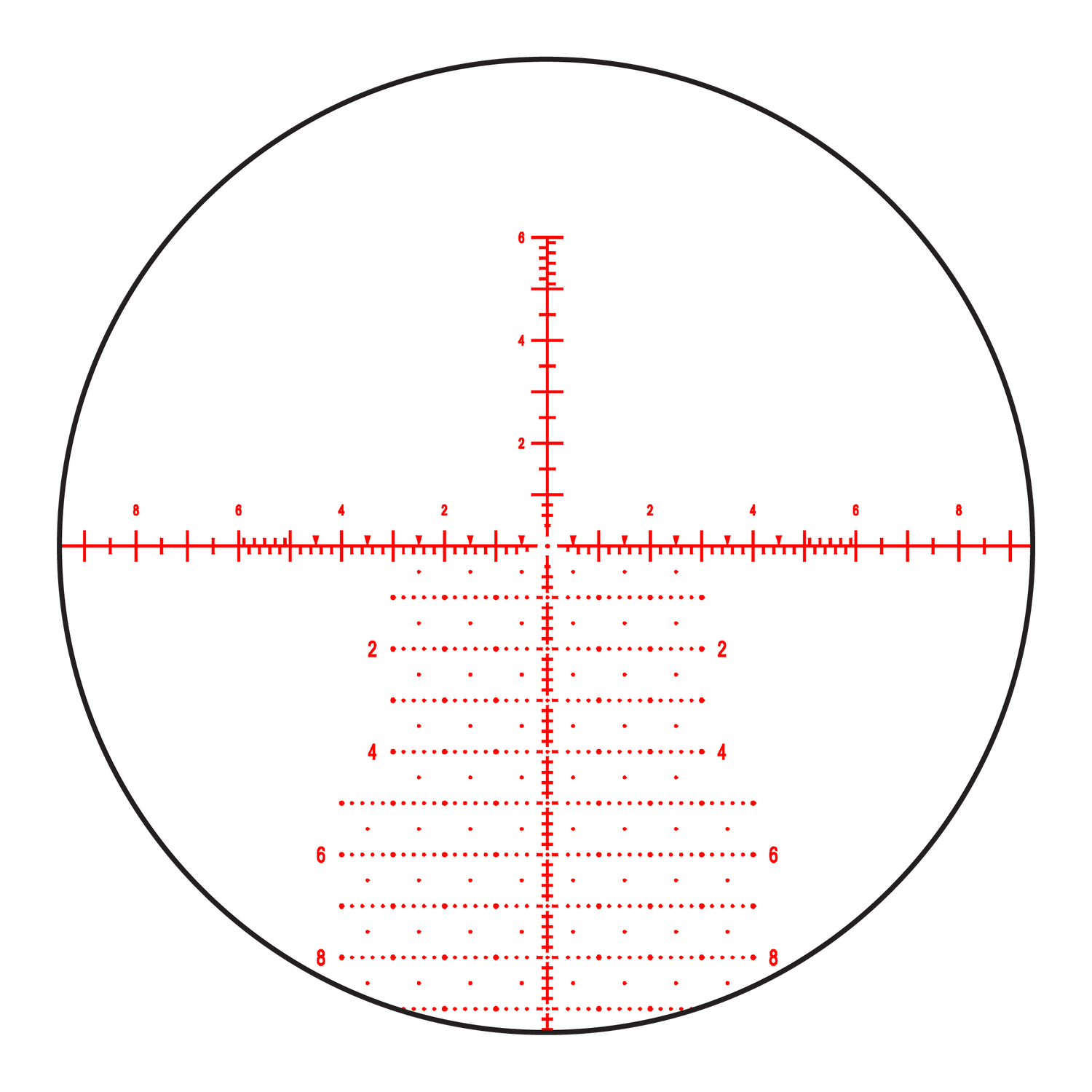Nexus Gen II 4-25x50 FFP MRAD Kikarsikte 30 MM / APR-2D