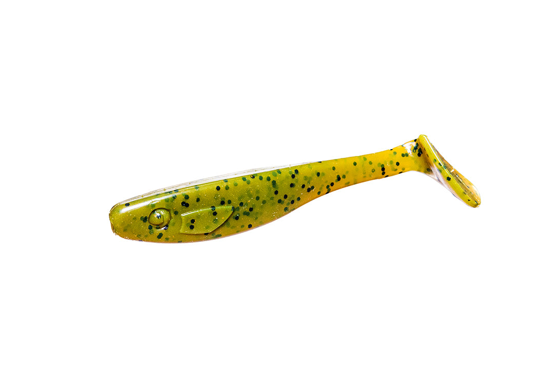 RenzShad Perch 9 cm 7 gram 5-Pack GREEN PUMPKIN / 9 CM