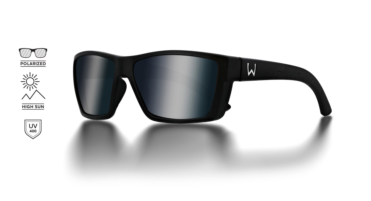 W6 Street Solglasögon LB SMOKE LM SILVER FLASH AR BLUE / EN STL