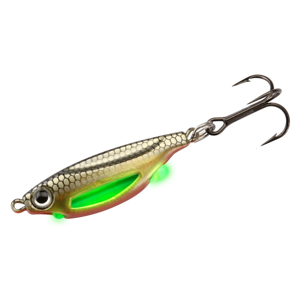 Flash Bang Jigging Rattle Spoon 11g GOLDEN SHINER / 11 G