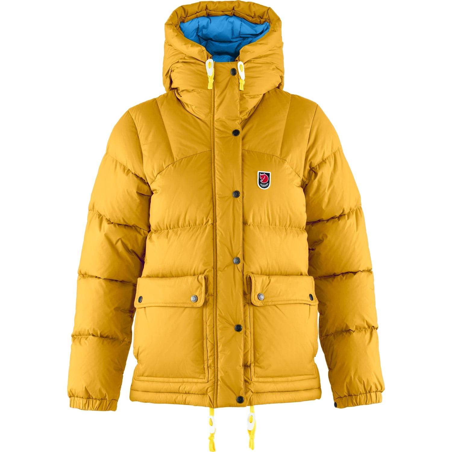 Expedition Womens Down Lite Jacket MUSTARD YELLOW-UN BLUE / XS