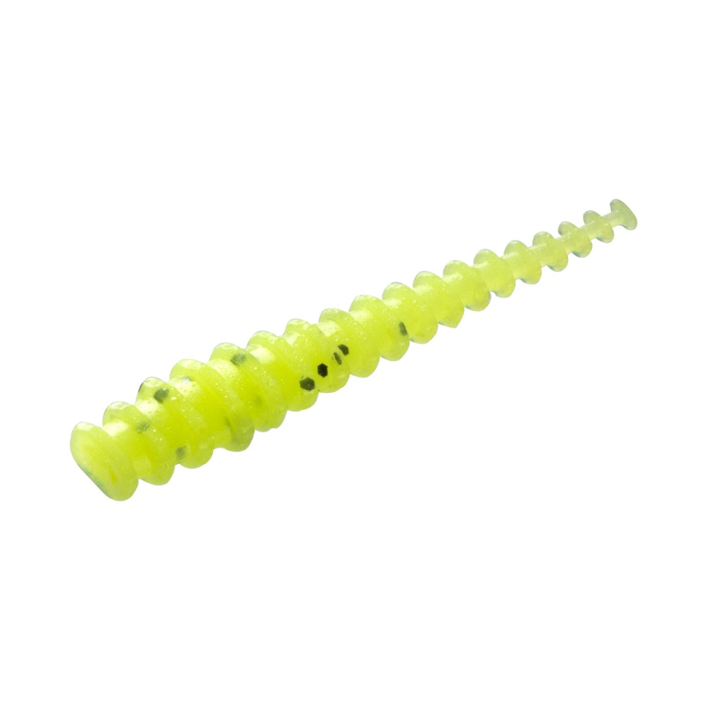 Squidworm Panfish Plastics RADIOACTIVE PICKLE / 7 CM