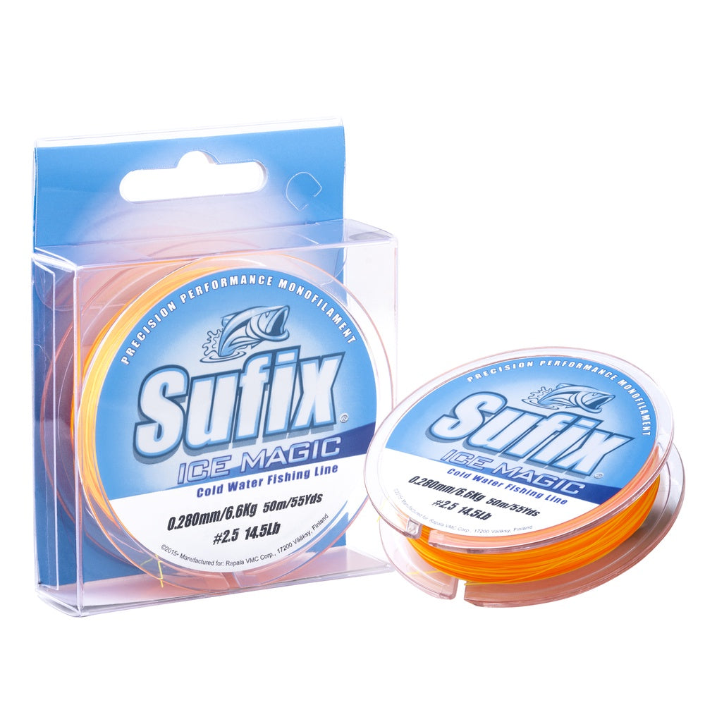 Sufix Ice Magic 50 meter ORANGE / 0,175 MM