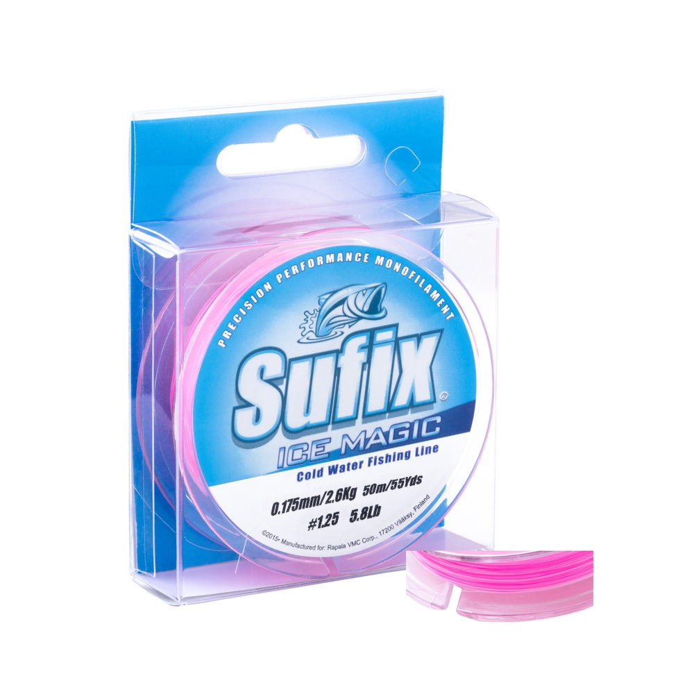 Sufix Ice Magic 50 meter ROSA / 0,155 MM