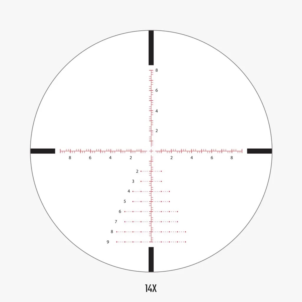 Talos BTR 4-14x44 GEN2 FFP APLR2 MIL Belyst APLR2