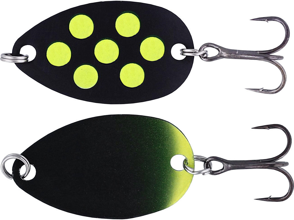 Fidusen Skeddrag BLACK YELLOW DOTS / 3,2 CM OCH 2,8 GRAM