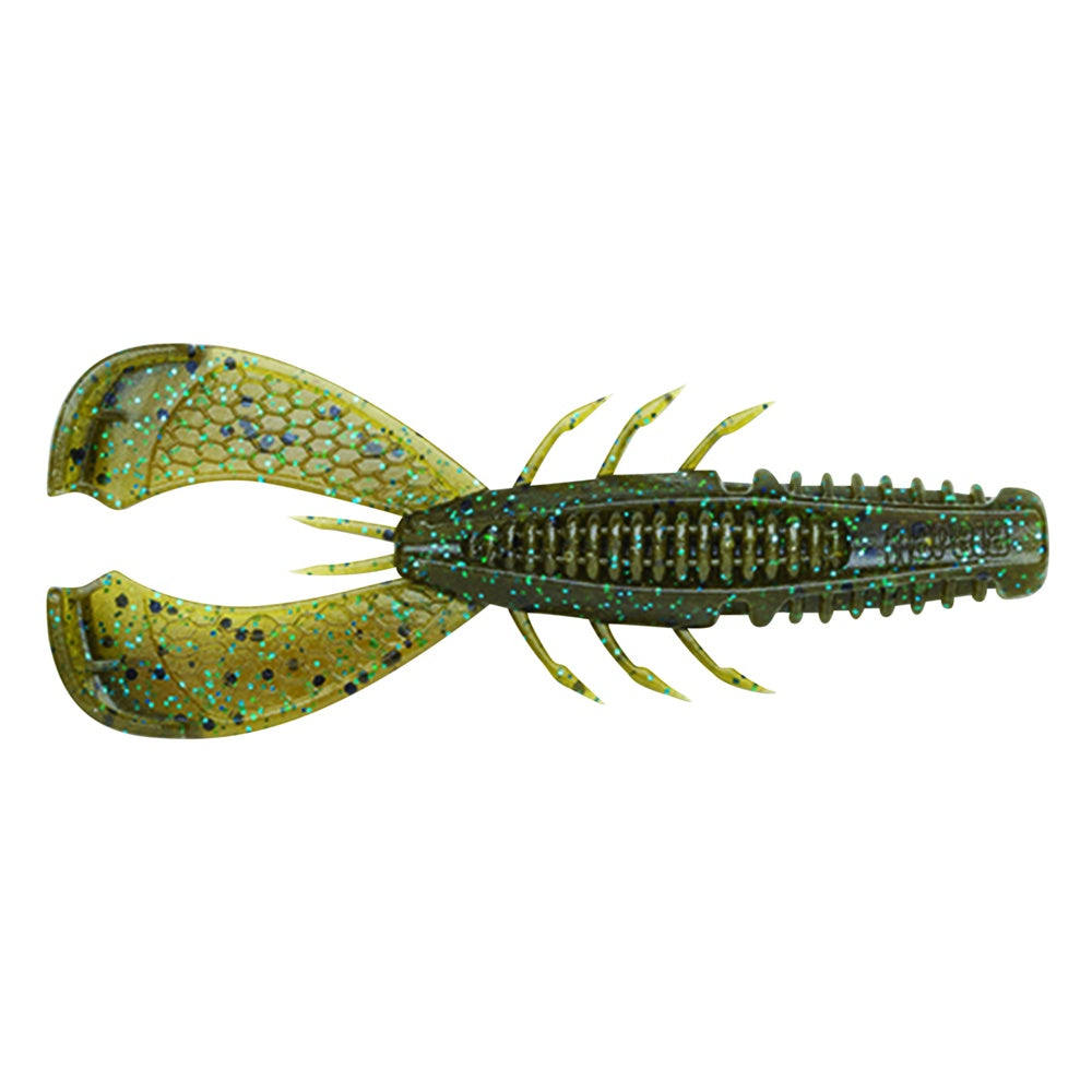 Cleanup Craw 9 cm 8 gram 2 Stycken GREEN PUMPKIN BLUE / 9 CM OCH 8 GRAM