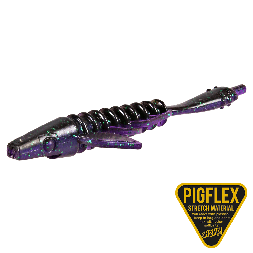 Pigster Gecko 8,5cm 2,5 gram 4 stycken BATMAN / 8,5 CM