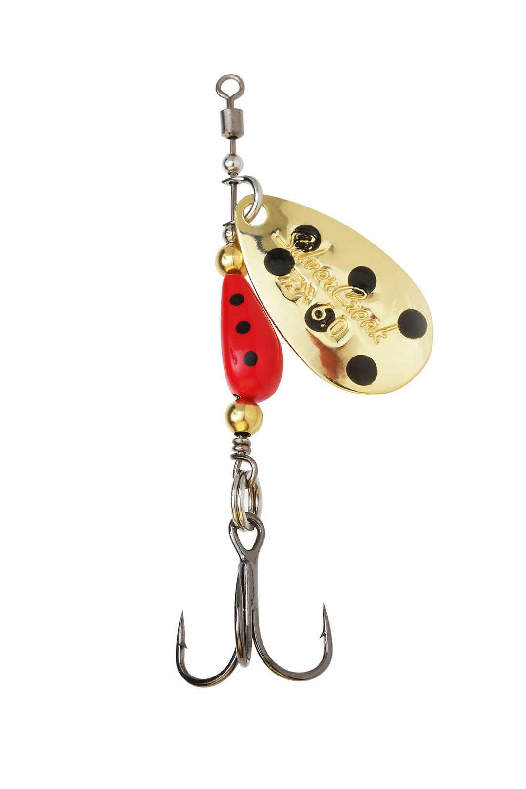 Silver Creek Spinner GOLD LADYBUG / 9 GRAM & KROK #3