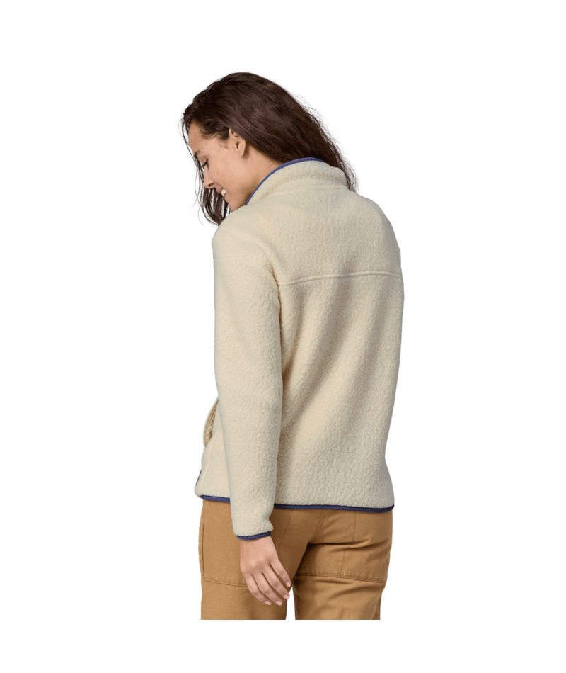 Women's Retro Pile Fleece Jacket NATURAL / S